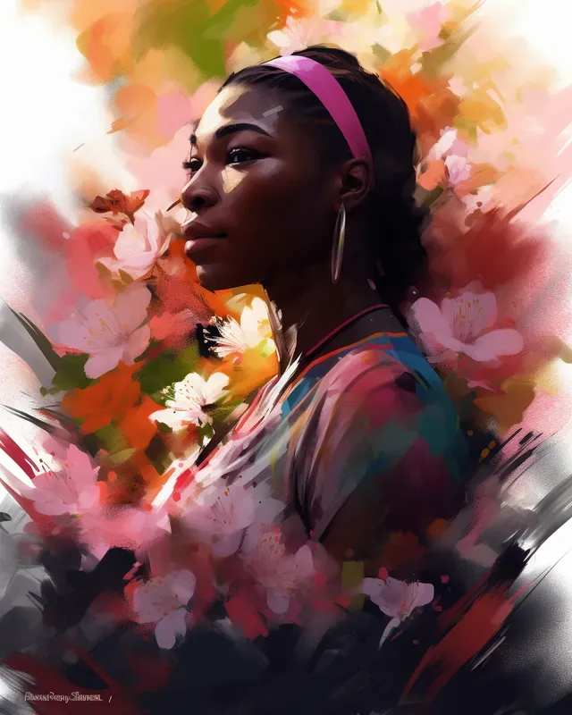 Vivid Spring Portrait Custom HD Art