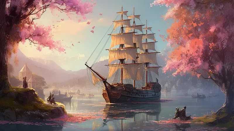 Vivid Spring Portrait Custom HD Art