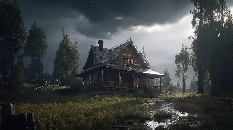 Storms Embrace Moody Vistas