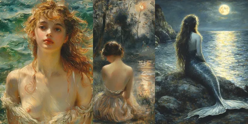 Ethereal Divine Deity Femininities generated by undefined