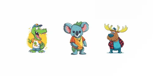 Cartoon Characters generated by midjourney