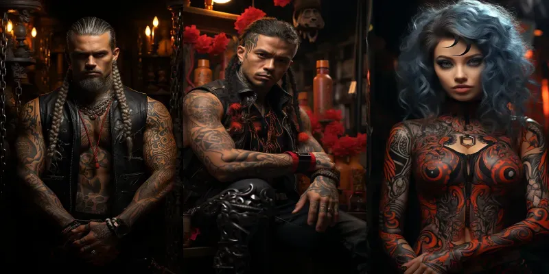 Tattoo Concept Art generated by undefined