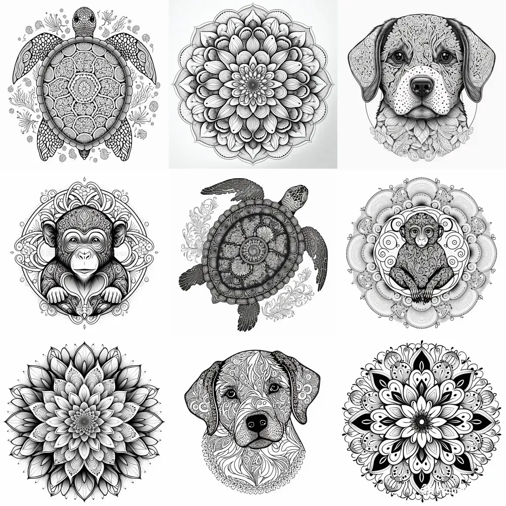 Nature Mandala Ideas