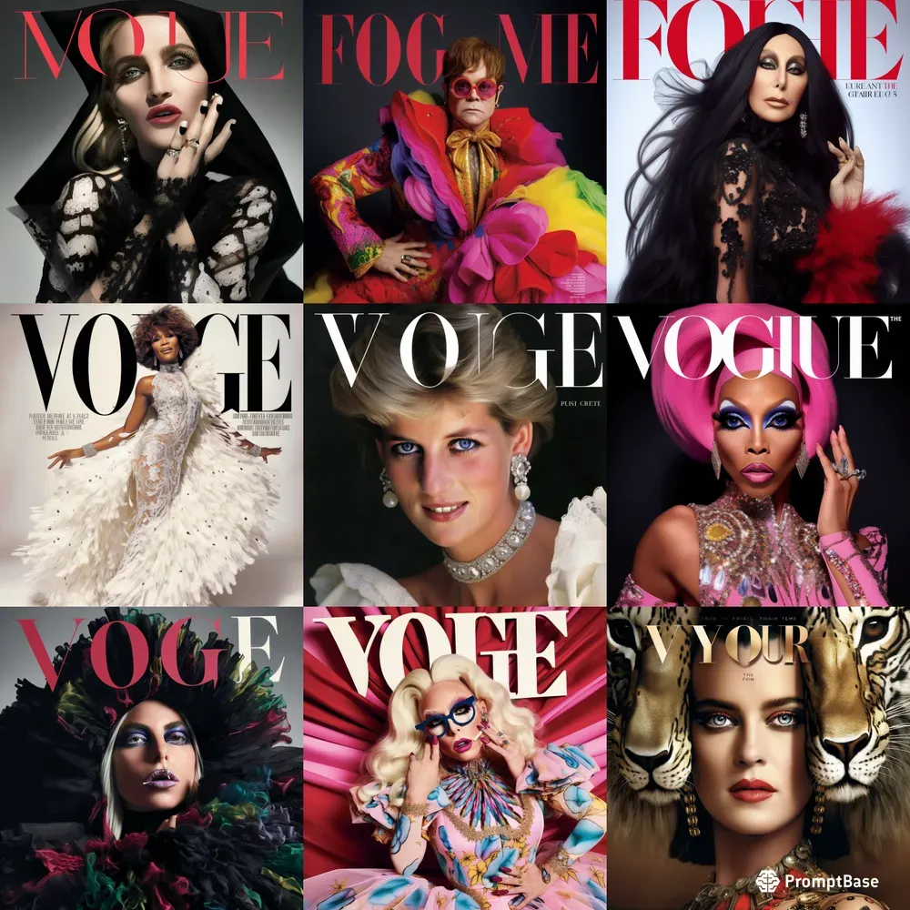 Vogue Magazine Style Covers