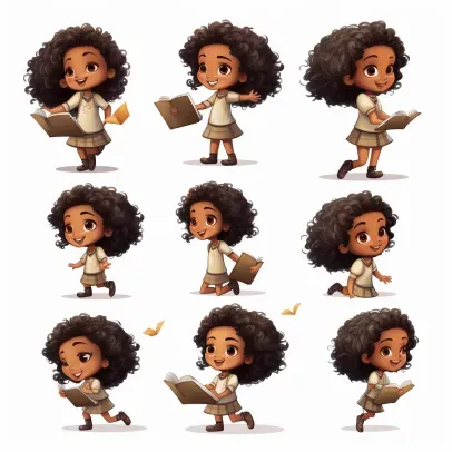 Full Characters Various Angles
