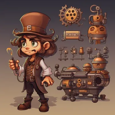 Steampunk Cartoons