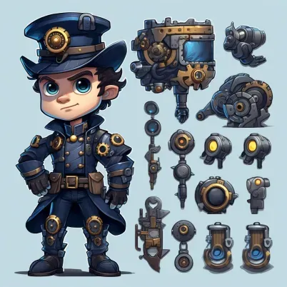 Steampunk Cartoons