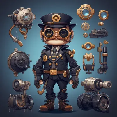 Steampunk Cartoons