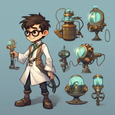 Steampunk Cartoons