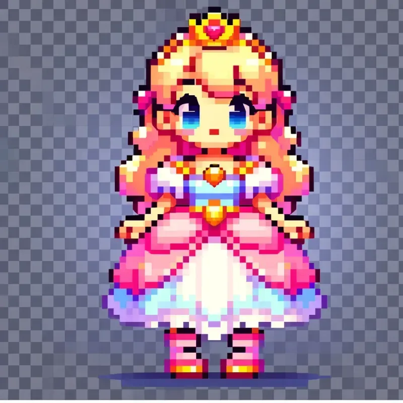 Retro Games 2D Pixel Style