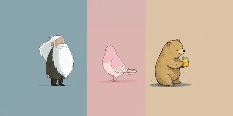 Minimalist Comic Book Style Images generated by undefined