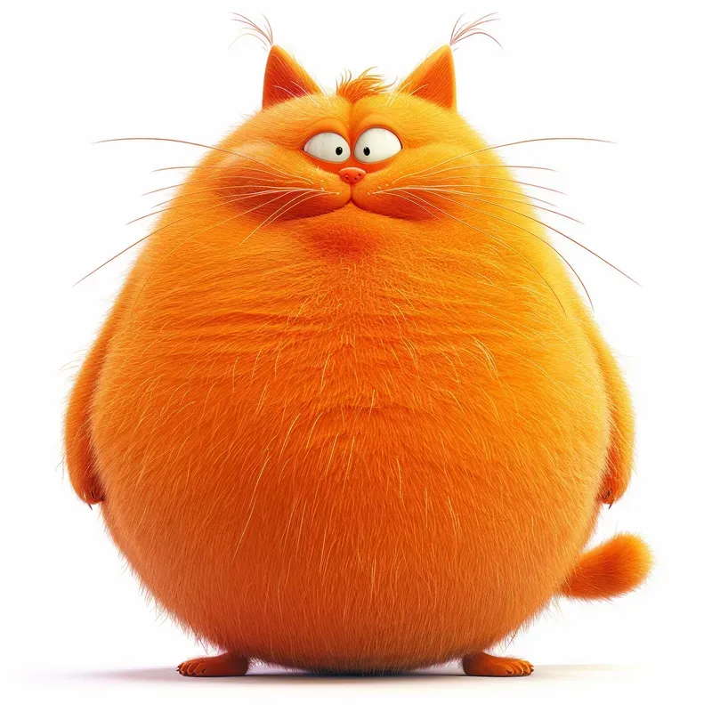 Fat Characters Pixar Style