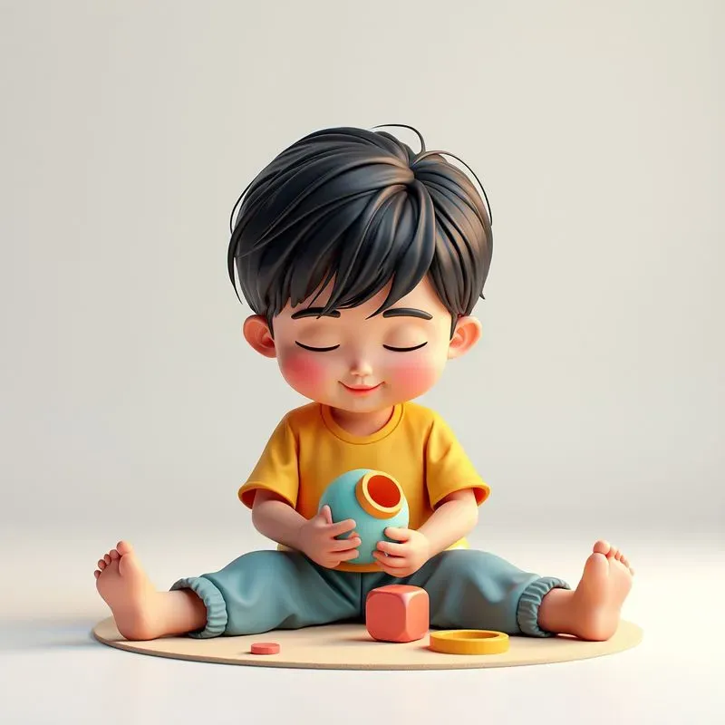 Minimalist 3D Character Moments