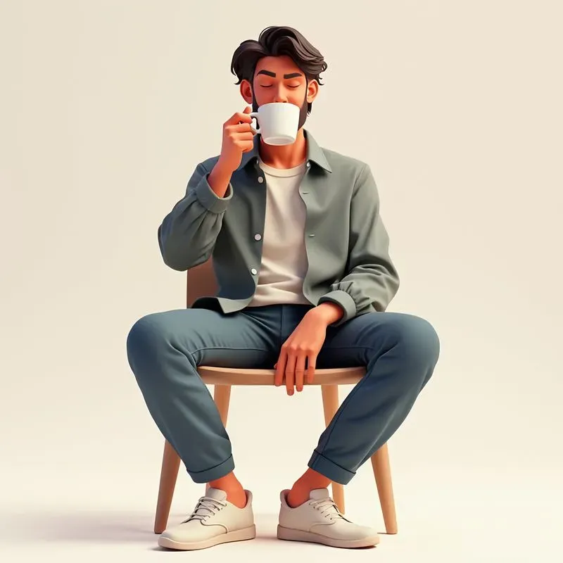 Minimalist 3D Character Moments