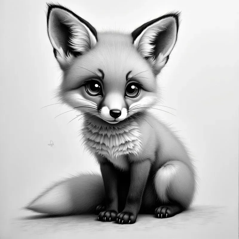 Expressive Animal Pencil Sketches