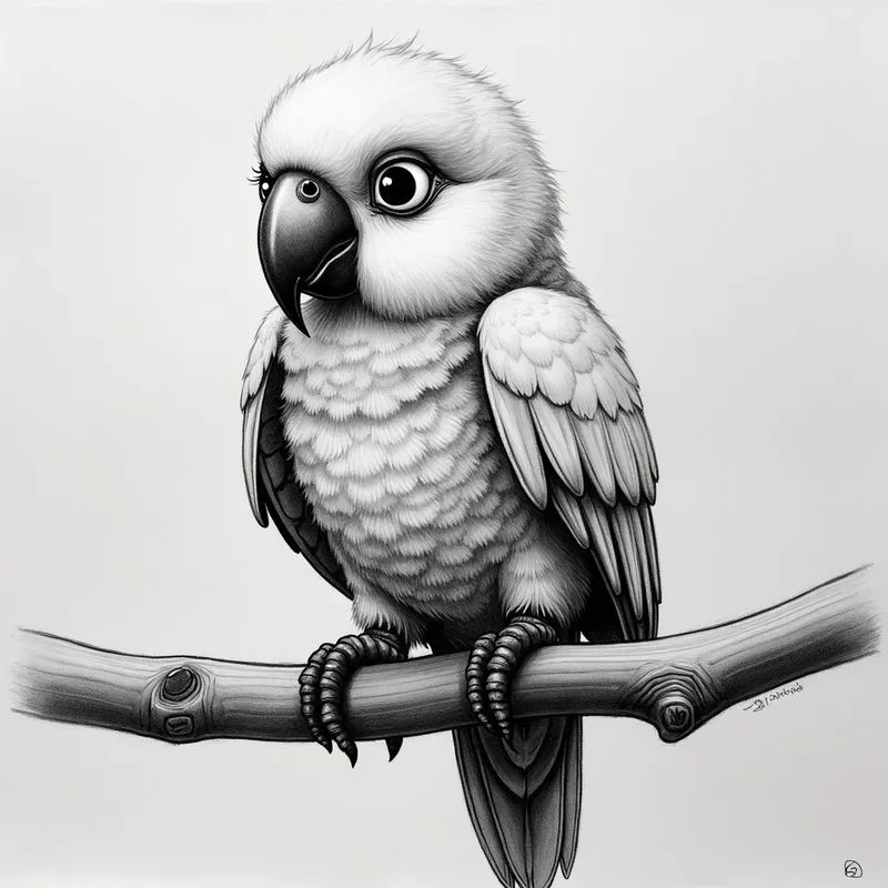 Expressive Animal Pencil Sketches