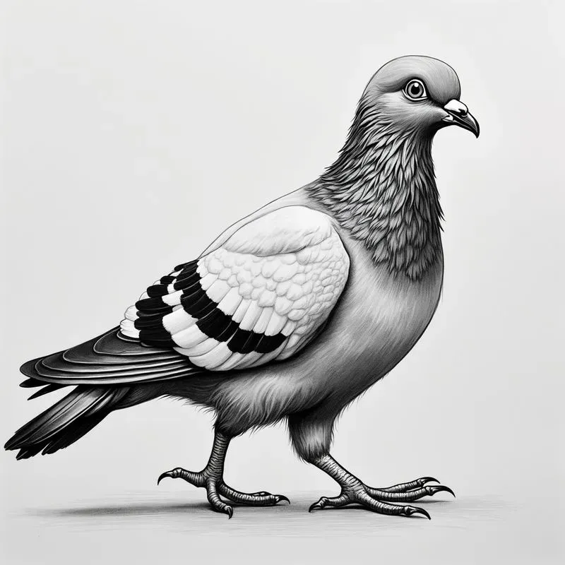 Expressive Animal Pencil Sketches