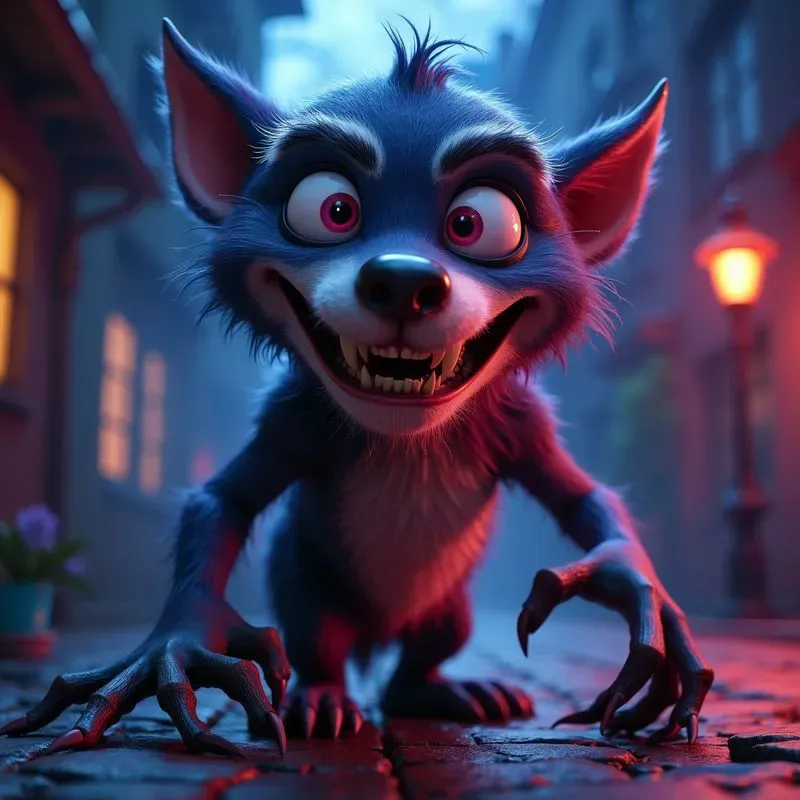 Disney Pixar Horror Style