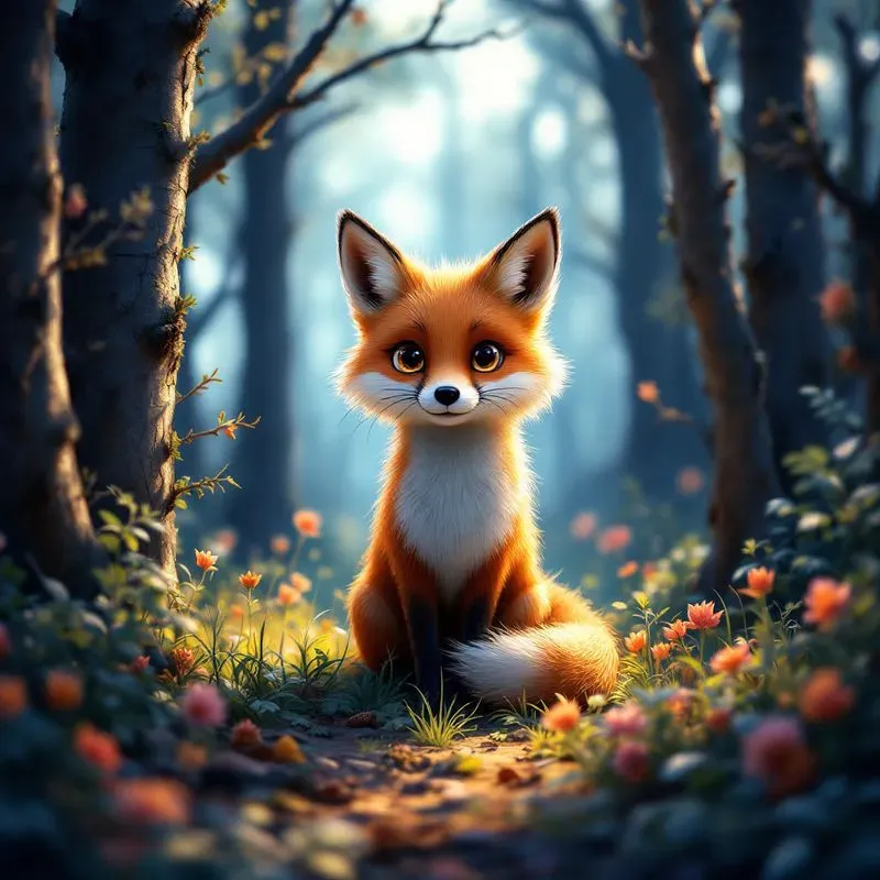 Realistic Cartoon Style Images