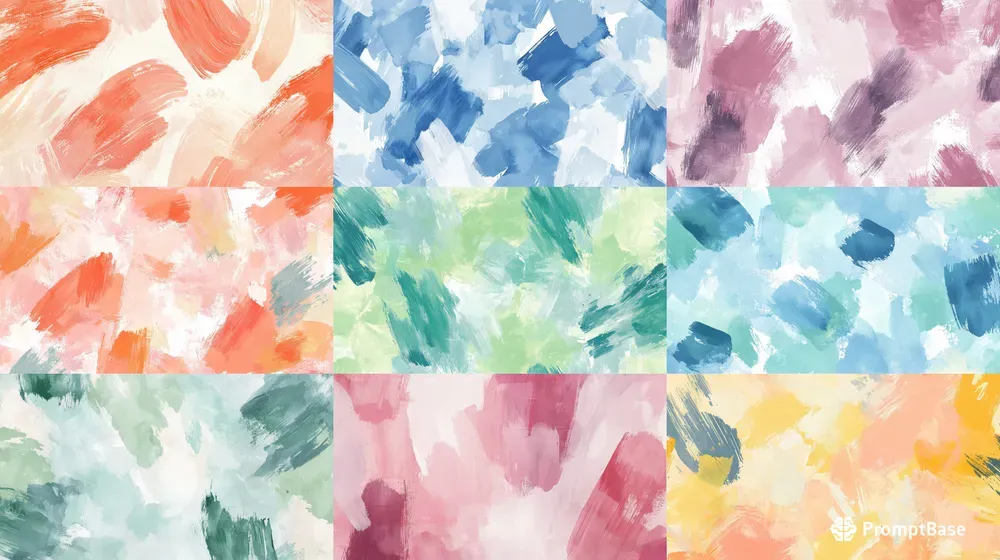 Abstract Gouache Paint Background