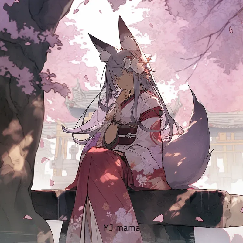 Japanese Fantasy RPG Style Character Art