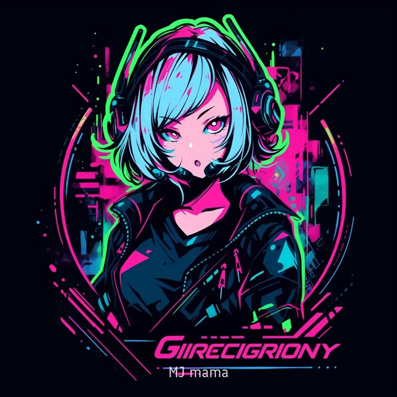 Cyberpunk Anime Tshirts