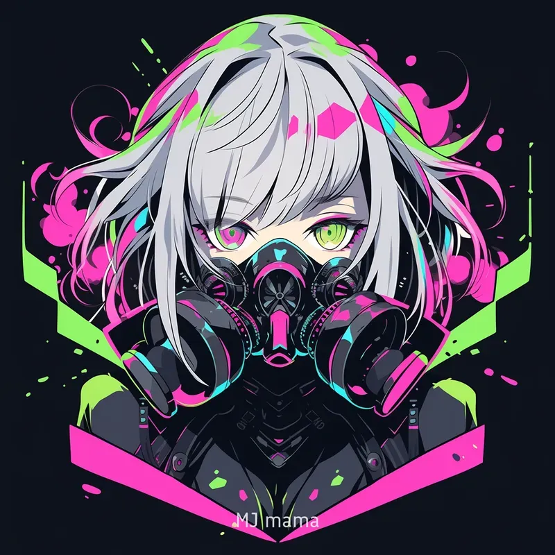 Cyberpunk Anime Tshirts