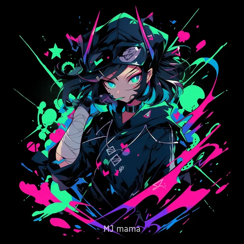 Rebellious Anime Tshirt Designs