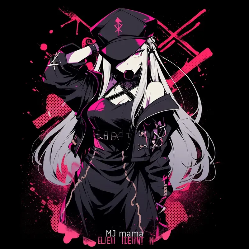 Rebellious Anime Tshirt Designs