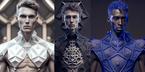 Futuristic Couture Fashion generated by midjourney