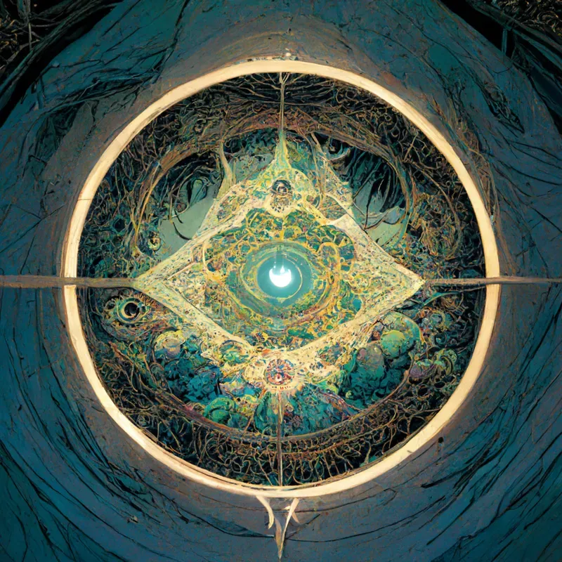 Glowing Mandalas