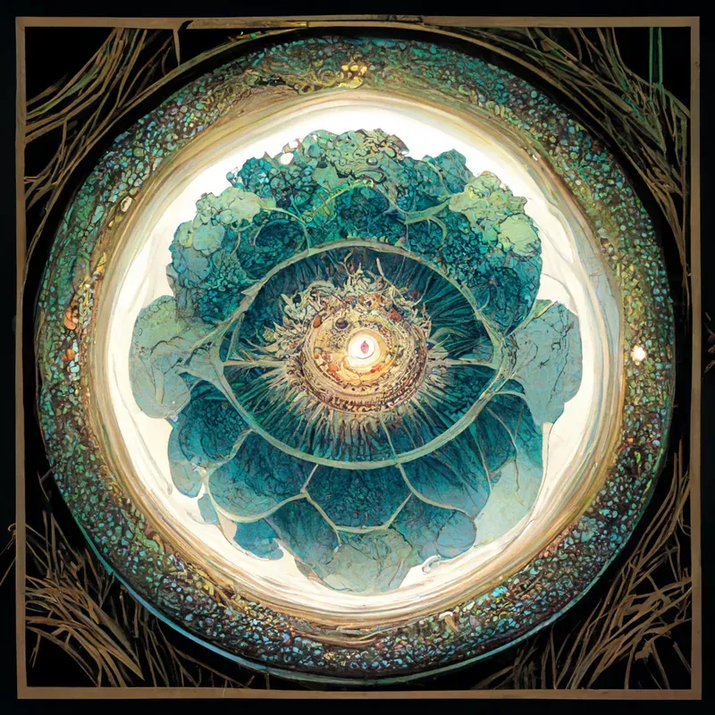 Glowing Mandalas