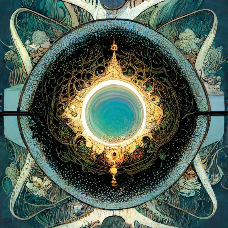 Glowing Mandalas