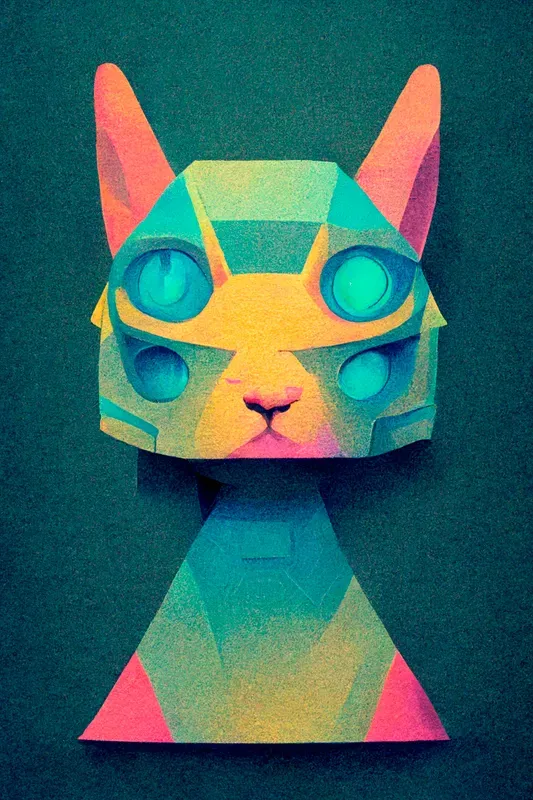 Low-poly Robot Avatars