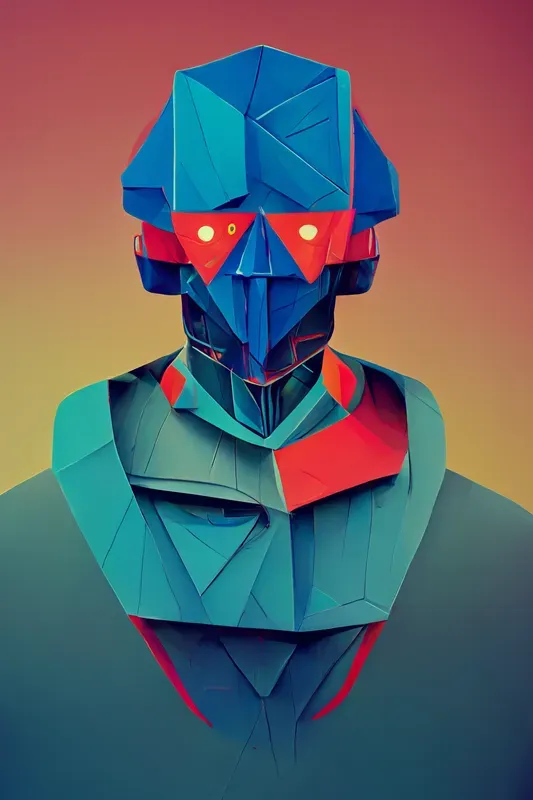 Low-poly Robot Avatars