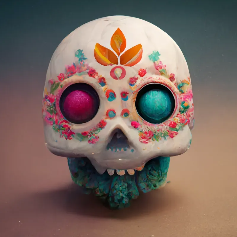 Day Of The Dead Sugar Skulls