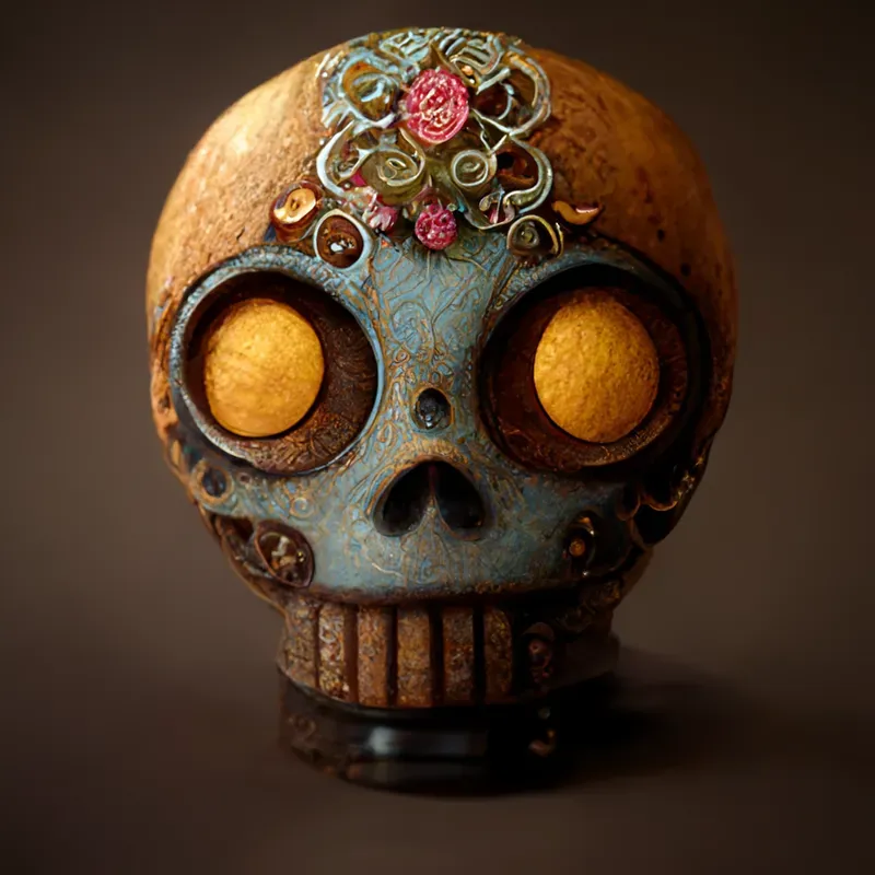 Day Of The Dead Sugar Skulls