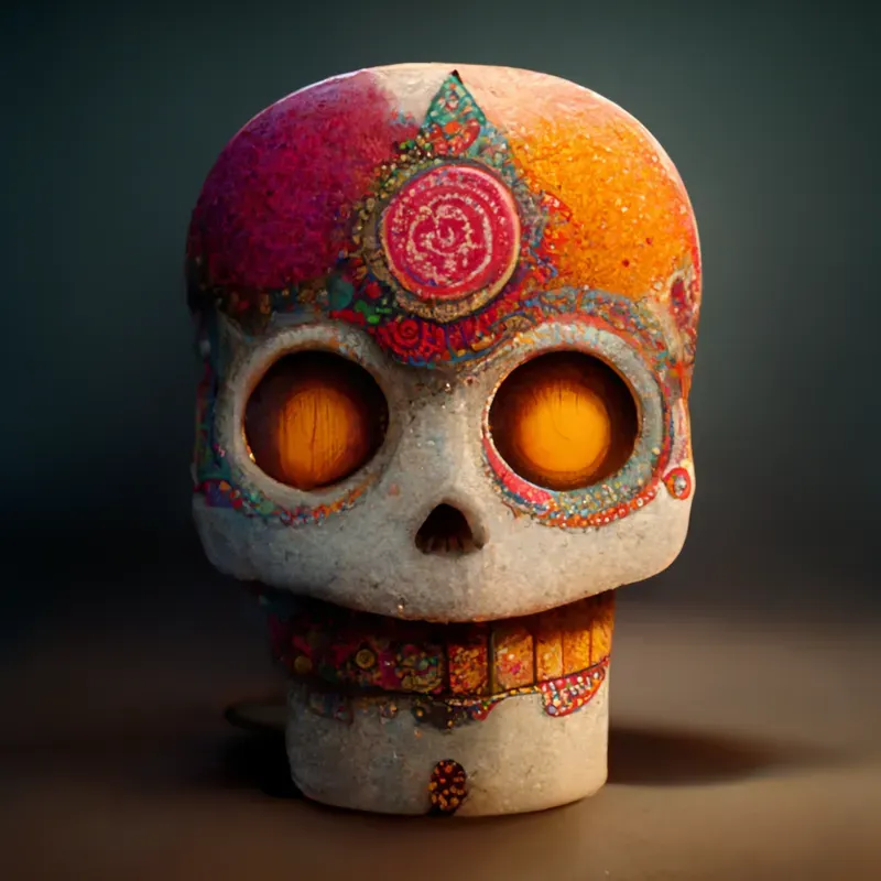 Day Of The Dead Sugar Skulls