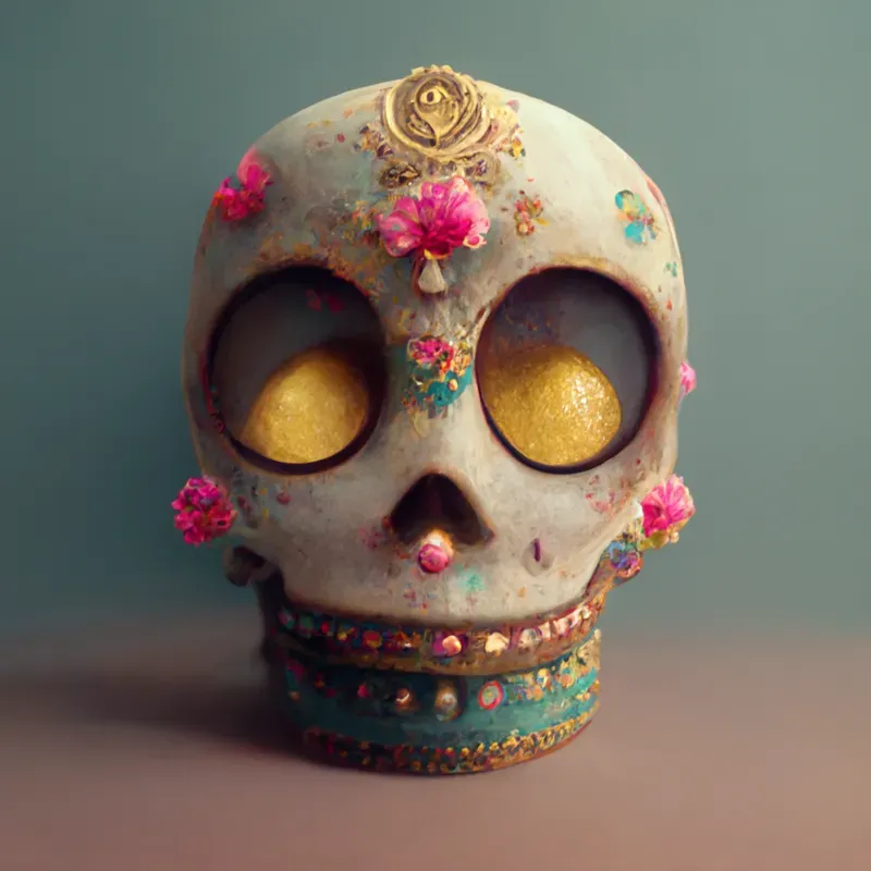 Day Of The Dead Sugar Skulls