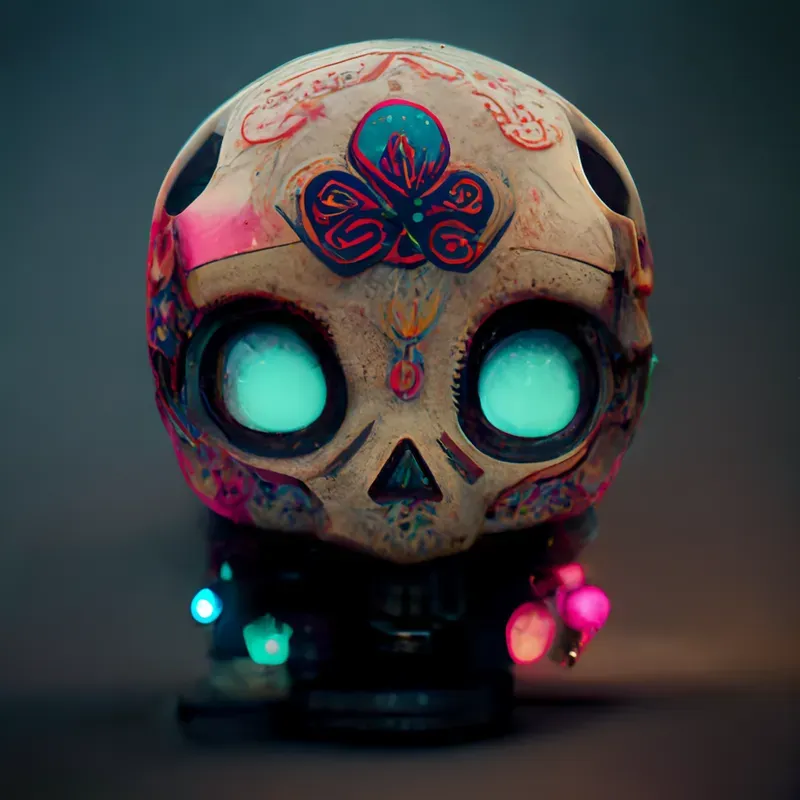 Day Of The Dead Sugar Skulls