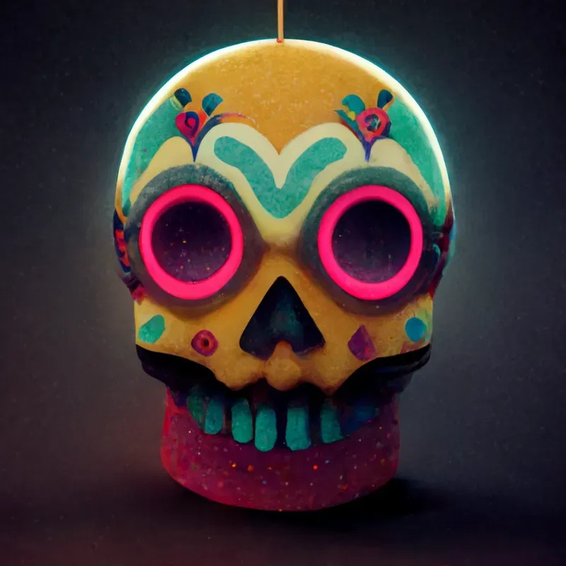 Day Of The Dead Sugar Skulls