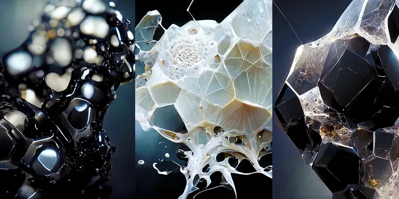 Abstract Fractal Fluid generated by undefined