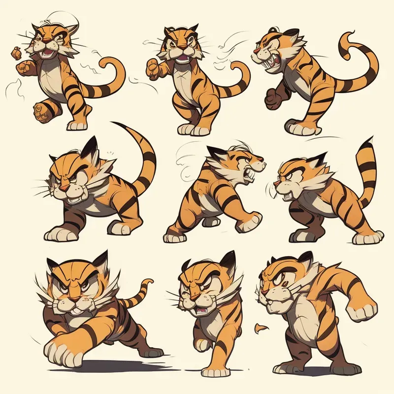Poses For Animated Characters