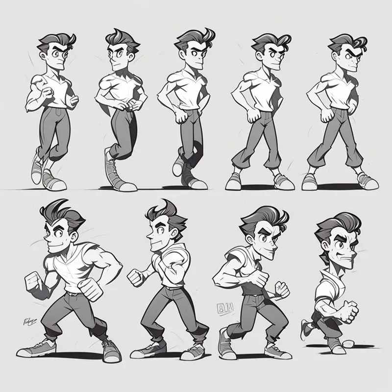 Poses For Animated Characters