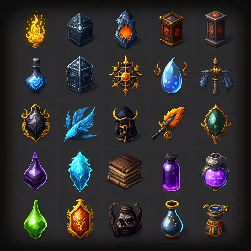 Video Game Icons