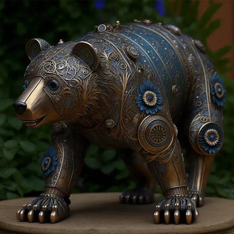 Bronze Metal Style