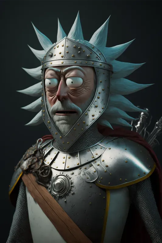 Knight Themed Animals And Characters