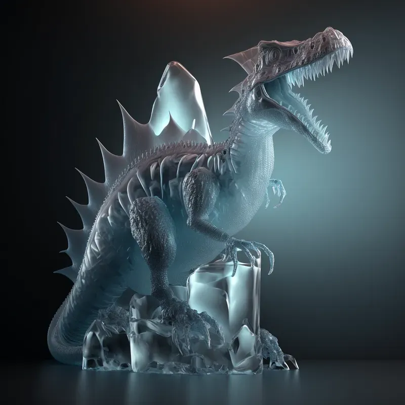 Realistic Ice Sculptures