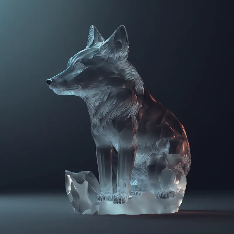 Realistic Ice Sculptures