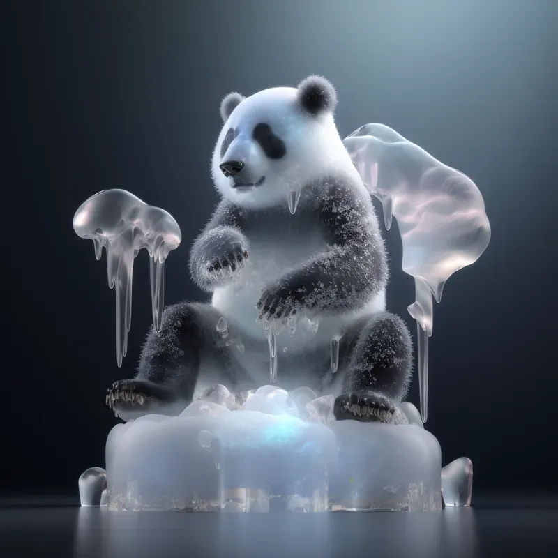 Realistic Ice Sculptures